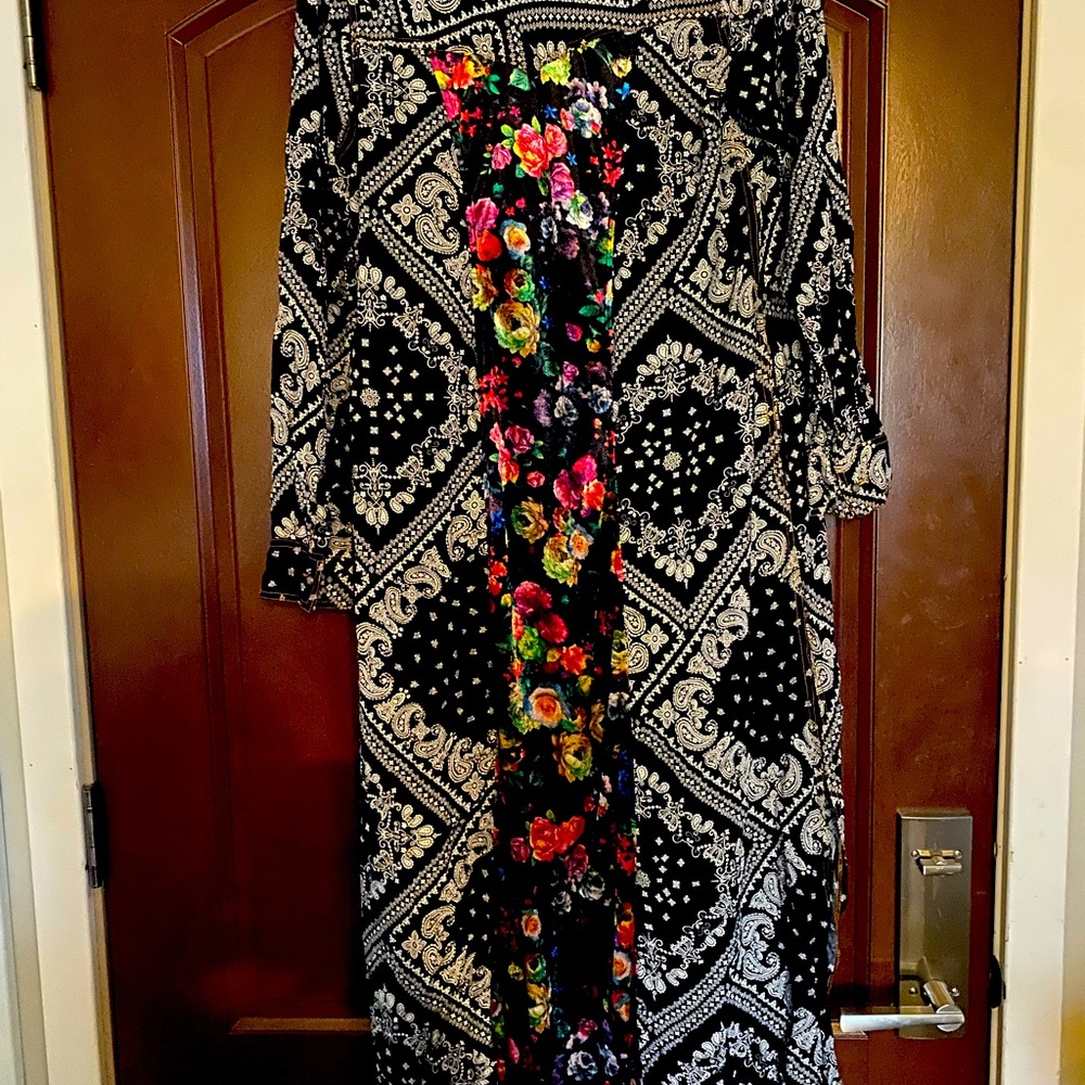 Aratta Silent Journey long Maxi Shirt -Duster